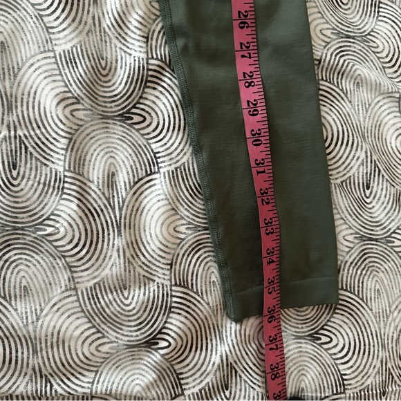 Lune Active Silvered Olive Seamless Jayne Rec Fabric Silky Soft Leggings NWT XS - Picture 16 of 16